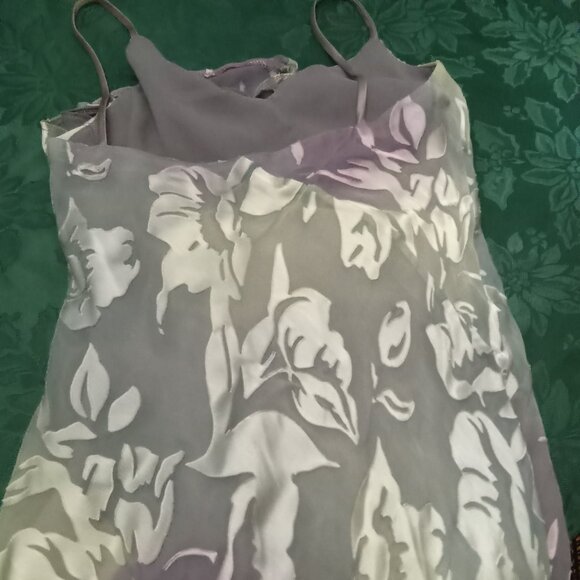 Ladies Laundry by Shelli Segal lingerie like new without tags mauve and grey - Picture 2 of 4